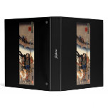 Samurai with his dog, circa 1800's binders