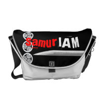 SamurIAM messenger bag