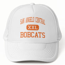 San Angelo Central - Bobcats - High - San Angelo Trucker Hats