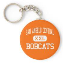 San Angelo Central - Bobcats - High - San Angelo Key Chain