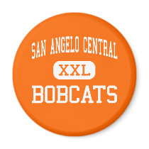 San Angelo Central - Bobcats - High - San Angelo magnets by customteamsportswear San Angelo Central - Bobcats - High - San Angelo magnets