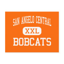 San Angelo Central - Bobcats - High - San Angelo Post Card