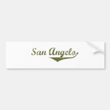 San Angelo  Revolution t shirts Bumper Sticker
