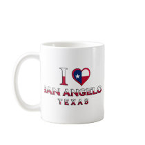 San Angelo, Texas Coffee Mugs
