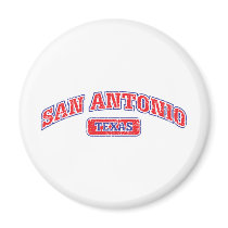 San Antonio Athletic Fridge Magnets