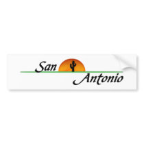 San Antonio Bumper Stickers