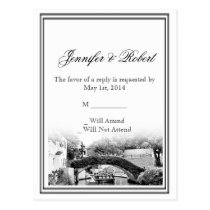 San Antonio Destination Wedding RSVP Postcard