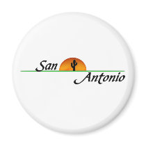 San Antonio magnets by thehatch San Antonio magnets