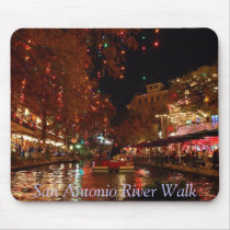 San Antonio River Walk Mouse Mats