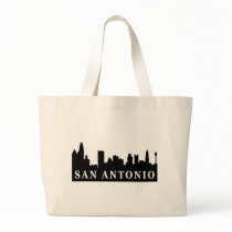 San Antonio Skyline Canvas Bag