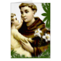 SAN ANTONIO/ ST ANTHONY CARD
