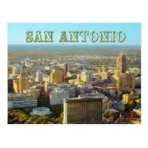 San Antonio, Texas -  Aerial View Postcard