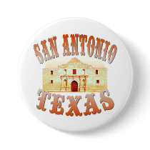 San Antonio Texas Pinback Button