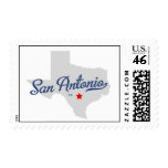San Antonio Texas Stamp