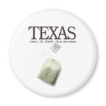 San Antonio, Texas Tea Party Fridge Magnet