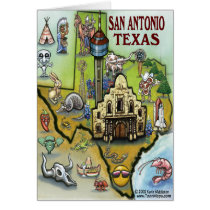 San Antonio TX Card