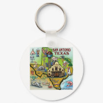 San Antonio TX keychains by FunGraphix San Antonio TX keychains