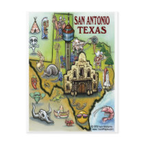 San Antonio TX postcards by FunGraphix San Antonio TX postcards