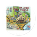 San Antonio TX stickers by FunGraphix San Antonio TX stickers