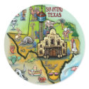 San Antonio TX stickers by FunGraphix San Antonio TX stickers
