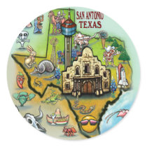 San Antonio TX stickers