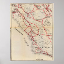 San Benito, Fresno, Monterey, San Luis Obispo Posters