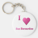 San Bernardino -- Hot Pink Key Chains