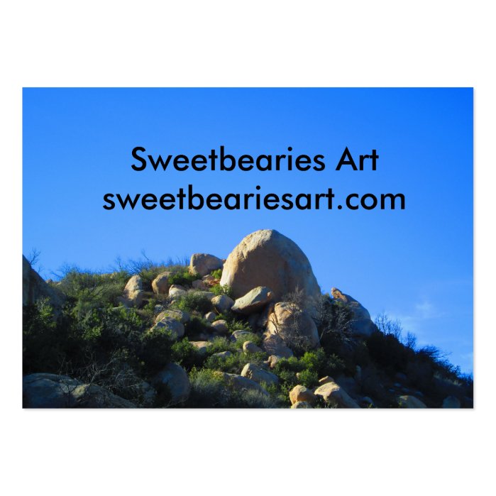San Bernardino Mountains Business Card