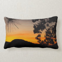 San Bernardino Mountains Sunset Pillow pillows