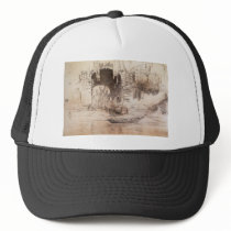 San Biagio by James Abbott McNeill Whistler Hats