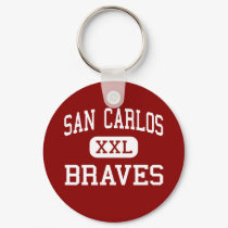 San Carlos - Braves - High - San Carlos Arizona keychains by customteamsportswear San Carlos - Braves - High - San Carlos Arizona keychains