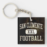 San Clemente Tritons Football Acrylic Keychain