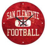 San Clemente Tritons Football Wall Clocks