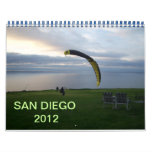 SAN DIEGO 2012 WALL CALENDAR