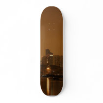 San Diego At Night From Across The Bay skateboards by lifesphere San Diego At Night From Across The Bay skateboards