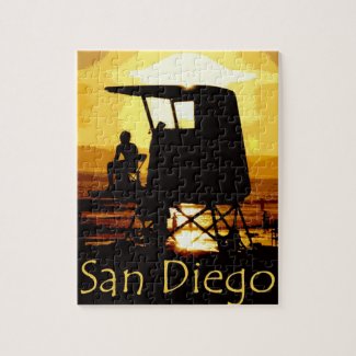San Diego Beach Sunset puzzle