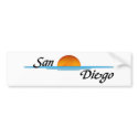 San Diego bumper stickers