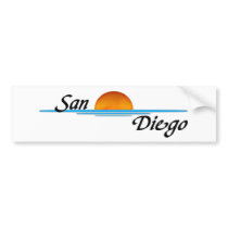 San Diego bumper stickers by thehatch San Diego bumper stickers