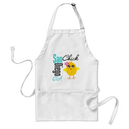 San Diego CA Chick Apron