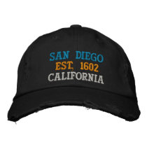 San Diego, CA Embroidered Hat embroidered hats by imperfectiomism San Diego, CA Embroidered Hat embroidered hats