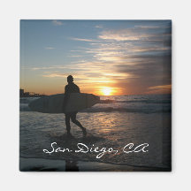 San Diego, CA Fridge Magnet