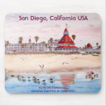 San Diego, California, HOTEL DEL CORONADO Mousepad