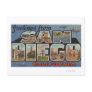 San Diego, California - Large Letter Scenes Post Cards San Diego, California - Large Letter Scenes Post Cards