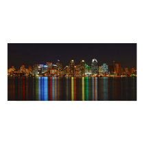 San Diego California Reflecting Pond Panorama Posters