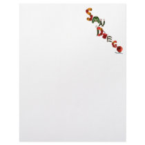 San Diego Chili Peppers letterhead
