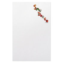 San Diego Chili Peppers stationery by chili_state San Diego Chili Peppers stationery