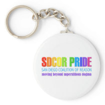 San Diego Coalition of Reason Pride Keychains