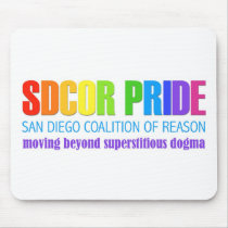 San Diego Coalition of Reason Pride Mousepad
