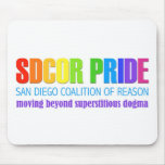 San Diego Coalition of Reason Pride Mousepad