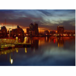 San Diego Docks Night Cut Out